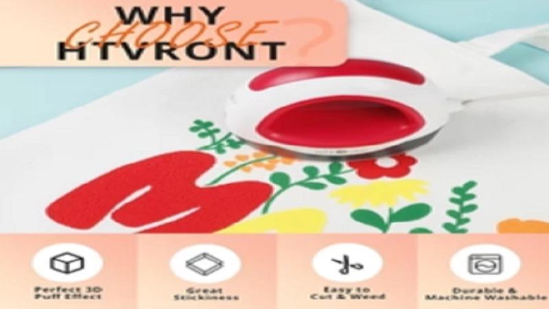 Puff Vinyl with Vinyl Cutter & Heat Press – Textured Print Magic